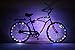 GlowRiders - Ultra Bright LED - Bike Wheel Light String (1 Pack) - Assorted Colors Bicycle Tire Accessories- Burning Man Accessory