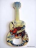 Hard Rock Cafe Edinburgh Guitar Magnet Bottle Opener V7