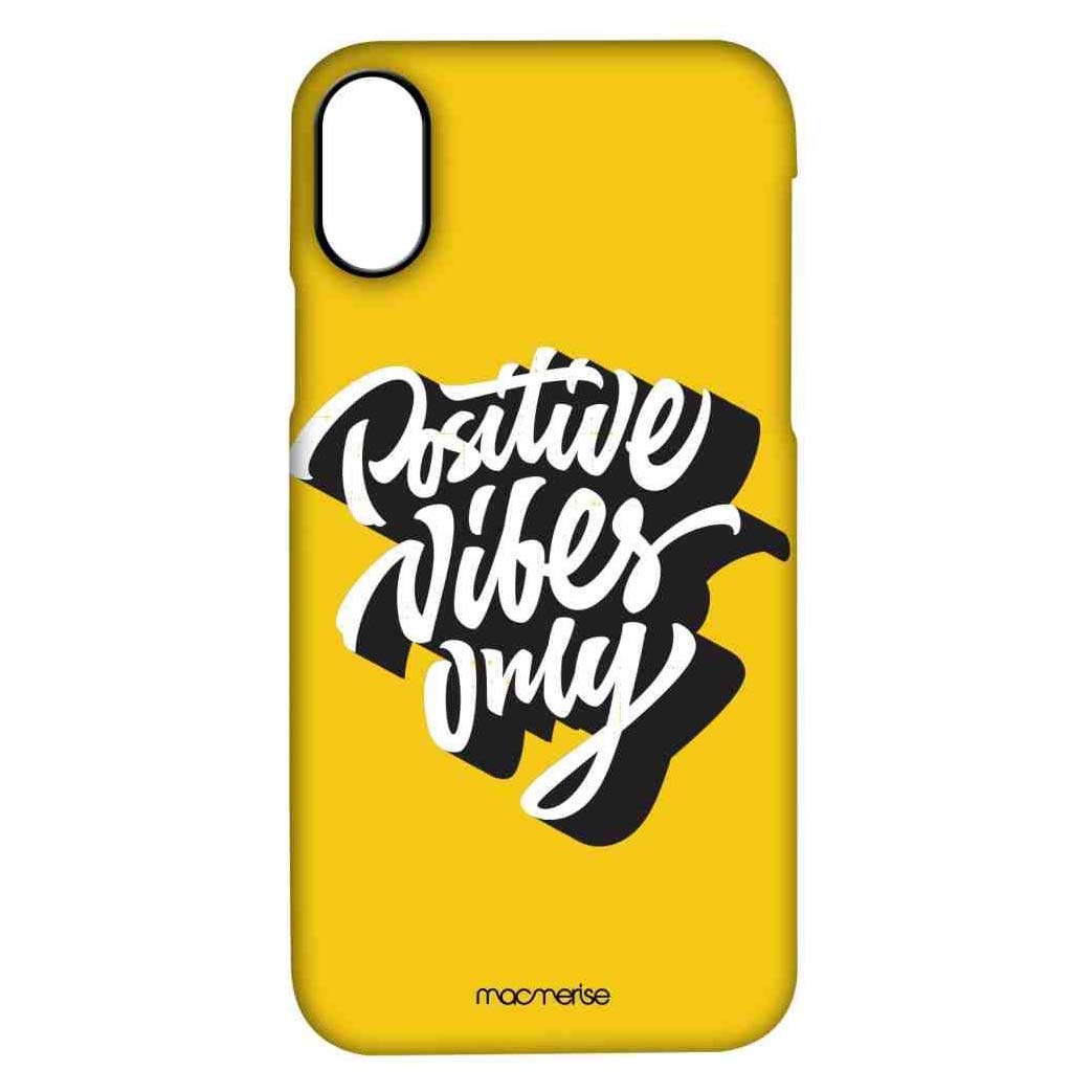 Macmerise Positive Vibes Only Pro Case For Iphone Xs Max - Multi Color