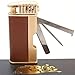 Mrs. Brog Leather Tobacco Pipe Lighter and Czech Tool - All in One - Model LGHT08 Gold Brown