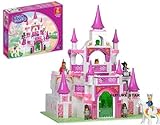 Princess Pink Castle - Build it yourself - Building Blocks - 508 pcs