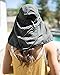 Fishing Hat for Men, Safari Hat with Sun Protection Hats for Women Sun Hat Wide Brim Neck Flap, Dark Grey