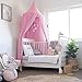 Tasera Canopy for Kids Bed, Mosquito Net Canopy Yarn Play Tent for Kids Playing Reading with Children Dome Netting Curtains Baby Boys and Girls Indoor Games House (Pink)