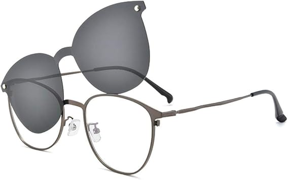 Amazon Co Jp 女性のためのサングラス メガネフレーム合金女性男性ビジネス光学ラウンド眼鏡処方眼鏡レトロ超軽量 スポーツ アウトドア