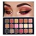 Beauty Glazed Matte +Shimmer Blendable Eyeshadow Palettes 18 Colors High Pigmented Waterproof Eye Shadow Powder Make Up Palette Long Lasting