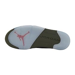Nike Mens Air Jordan 5 Retro Running Shoe, Army