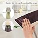 OLLSDIRE Broom and Dustpan Set Outdoor or Indoor Broom with Dust Pan 3 Foot Mop Angle Heavy Push Broom for Kids Garden Pet Dog Hair Wood Floors Sweeping Kitchen House Light Yellow
