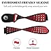 AFUNTA 2PCS Silicone Replacement Band Compatible Garmin Forerunner 235/220/230/620/630/735XT & Garmin Approach S20 S5 S6, Smart Watch Soft Strap Wristband, Red & Black, with 4PCS Screwdrivers