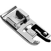 Overlock Overcast Sewing Machine Presser Foot Fits Most Low Shank Snap-On Singer, Brother, Babylock, Euro-Pro, Janome, Kenmore, Juki, Elna Sewing Machines