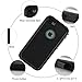 iPhone 7 Waterproof Case, 6.6ft Underwater IP68 Certified Ultra Clear Slim Dustproof Snowproof Shockproof Case Full Body Protective Cover for Apple iPhone 7 (4.7 inch) (Black)