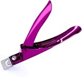 MelodySusie Nail Clippers Tip Cutters Plum Stainless Steel Rustproof
