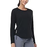 Women's Double-Sided Fleece Sweatshirt, Soft Base Layer Insulated Tops Cold Weather