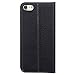 iPhone 7 Case iPhone 8 Leather Case Ultra Thin Flip Cover Case Dual Window View Stand Feature Genuine Leather Phone Case for Apple iPhone 7 / iPhone 8 by Make mate (Black)