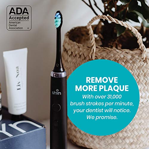 Shyn Sonic Rechargeable Electric Toothbrush ADA Accepted with