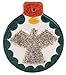 New Hampshire Craftworks Christmas Ball Ornament Collection Number 1 - Set of 5 - Host Your Own Ceramic Painting Party