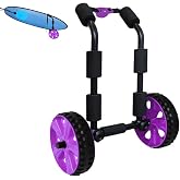 ASMSW Adjustable Stand Up Paddle Board SUP Surfboard Carrier Cart Trolley Lightweight Dolley with Easy to Use Beach Wheels