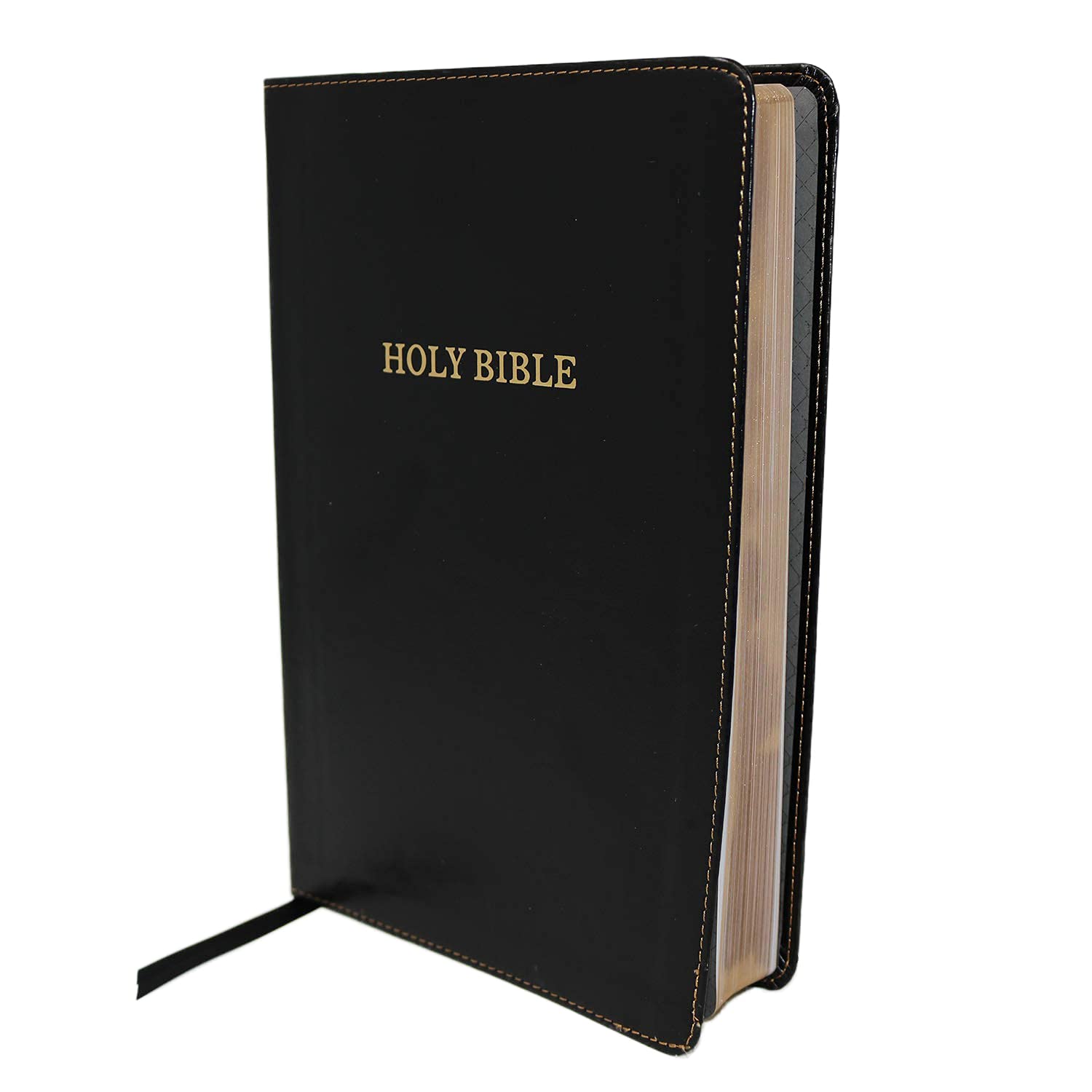 KJV Holy Bible: Large Print Thinline, Black Leathersoft, Red Letter, Comfort Print: King James Version KJV Holy Bible: Large Print Thinline, Black Leathersoft, Red Letter, Comfort Print: King James Version Imitation Leather Kindle Paperback