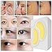 20 Pairs 24K Gold Eye Pad Mask,Crystal Gel Collagen Pad Mask for Anti Aging,Dark Circles,Puffiness Treatments,Anti Wrinkle,Moisturising,Firming,Smoothing Skin