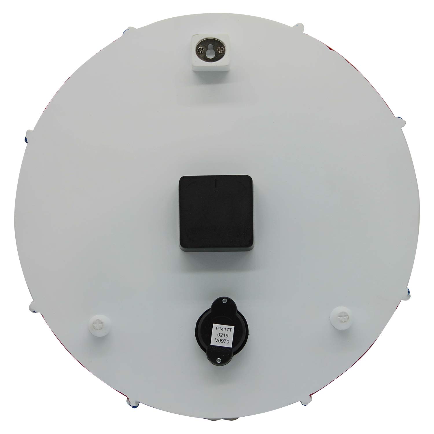 Taylor Precision Products 91417T 14 Poly Resin Life Preserver Clock with Thermometer