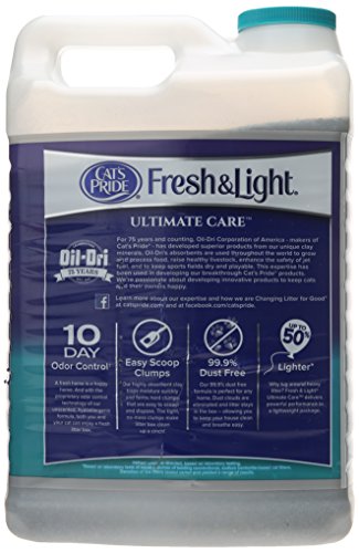 Cat's Pride C47712 Fresh and Light Ultimate Care Premium Unscented Hypoallergenic Multi-Cat Scoop Litter, 12-Pound - Thumbnail 2