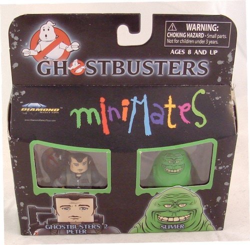 Ghostbusters Minimates Mini Figure 2Pack Ghostbusters 2 Peter Venkman Slimer