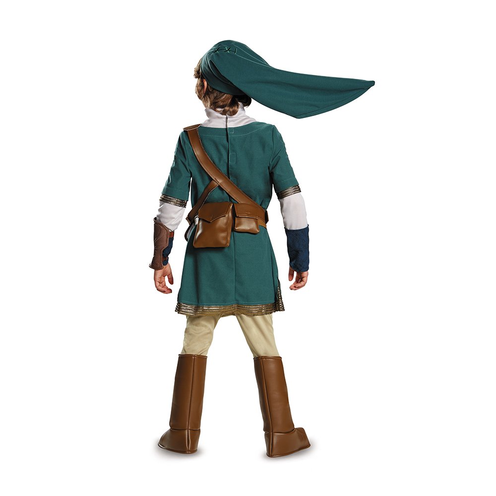 Link Prestige Legend of Zelda Nintendo Costume, Medium/7-8