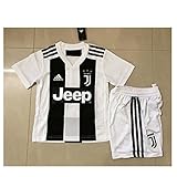 JonSnow Juventus Ronaldo # 7 Soccer Jersey 2018 2019 Home Jersey for Kids/Youth +Free Sock