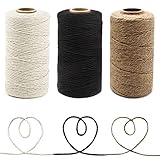Anvin 984 Feet Cotton Twine Natural Jute Twine