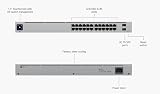 Ubiquiti USW-24 UniFi Switch 24 Port Gigabit Ethernet 2 SFP view 2