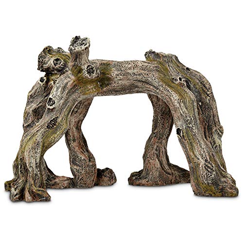 Imagitarium Resin Horizontal Ficus Roots Aquatic Decor, X-Large, Brown