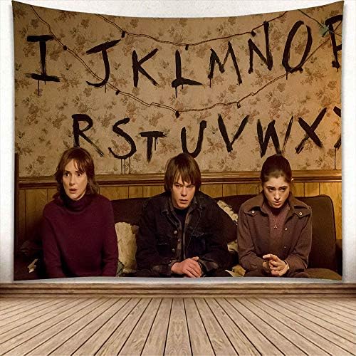 Furnite Stranger Demogorgon Things Fleece Plush Throw Blanket 50”x60” Halloween Christmas Eleven Party Supply (F)