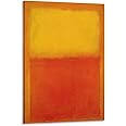 32 Paintings by Mark Rothko - Marks Rothko - Orange and Yellow - Abstract Art Canvas Art Poster and Wall Art Picture Print Modern Family Bedroom Decor Posters 20x30inch(50x75cm)