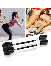 pingmall Fuerza correas de las piernas Bandas de Resistencia con tobillo velocidad Agilidad Entrenamiento para Running Taekwondo Skating Fitness ejercicio