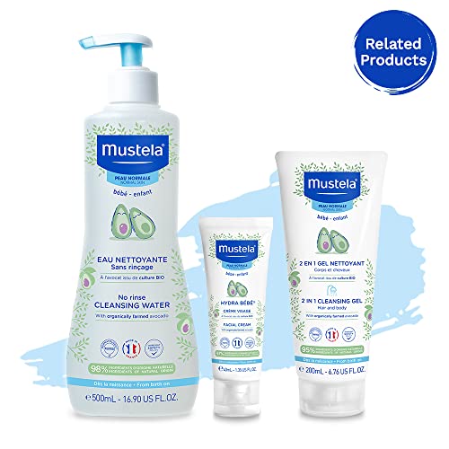 MUSTELA BABY OIL – MOISTURIZING OIL FOR MASSAGE – WITH NATURAL AVOCADO, POMEGRANATE & SUNFLOWER OIL – FROM BIRTH ON – 3.38 FL. OZ