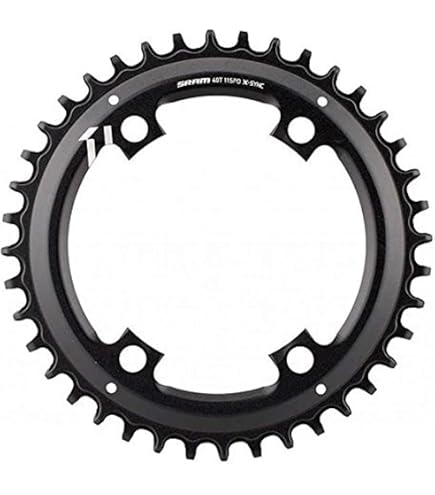 Amazon.com : SRAM X-Sync Chainring 44T 110mm Asymmetric BCD, Black