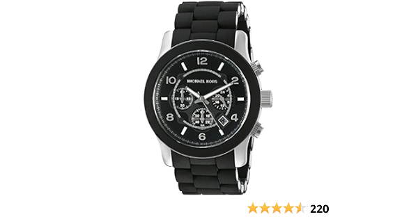 Michael Kors Men's Runway Black Watch 