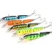 Lot 5 pcs Crankbait Crankbait Fishing Baits Lures Minnow Hooks 9.6g 10.5cm / 4.13