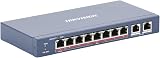 Hikvision DS-3E0310HP-E Unmanaged Fast Ethernet PoE Network Switch Blue view 5