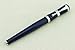 Lanxivi Hero 6117 Fountain Pen Gold Stars Cap Blue Barrel Fine Nib Size with Pen Pouch