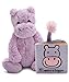 Jellycat Book and Stuffed Animal Gift Set, If I were a Hippo Board Book and Bashful Hippo