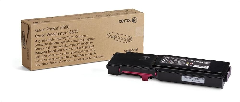 Xerox 106R02246 Magenta Toner Phaser 6600 Workcentre 6605 Standard 2000 Pages