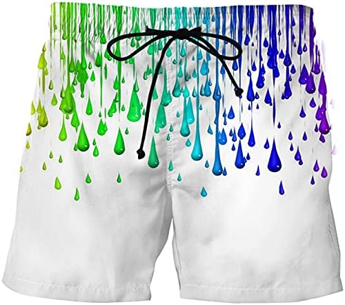 Shorts Water 3D Print Beach Pants 