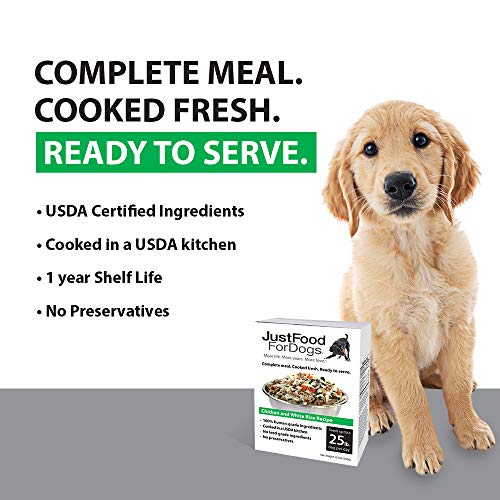 JustFoodForDogs Pantry Fresh Dog Food, Human Quality Ingredients