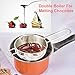 Double Boiler Pots for Chocolate Melting, Double Boiler Pots for Candle, Double Boiler Pot Stainless Steel for Soap Making, Chocolates Universal Melting Pot Bowl with Spout Soap for Candy Steamer