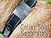 Leash Boss Personalized Pet ID Tags for Dog and Cat Collars - Engraved, Durable, Silent, and Secure (5/8 Inch Adjustable Collars, Small)