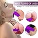 Clit Bullet Vibrator for Female, Tongue Sex Toy Oral Stimulator, Fovel Soft Cunnilingus Licking Dildos Clitoral 10 Modes Vibe Tickler Adult Women Nipple Solo Orgasm Vaginal Anal Massager Quietthumb 2