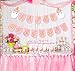 EIXJA 40 Plastic Unicorn Party Bags Birthday Party Gift Bags for Unicorn Party Supplies Baby Shower Unicorn Party Favors