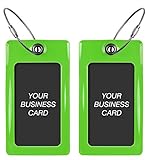 Luggage Tags TUFFTAAG, Business Card Holder, Suitcase Labels, Travel Accessories