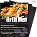 OscenLife BBQ Grill Mat - Set of 2 Non Stick Magic Grilling Mats - Heavy Duty, Reusable, Easy to Clean and Popular in Outdoor BBQ Party (16 x 13 Inch)