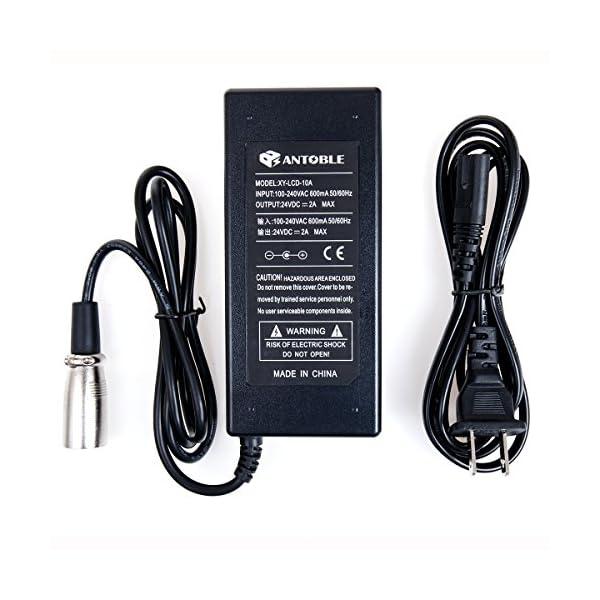 Antoble-24V-2A-XLR-Electric-Scooter-Battery-Charger-for-Go-Go-Elite-Traveller-Plus-HD-US-Ezip-Mountain-Trailz-Jazzy-Power-Chair